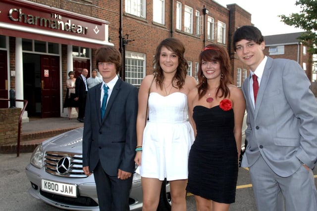 The 2010 prom at St Andrews' High School for Boys in Worthing. Pictures: Gerald Thompson