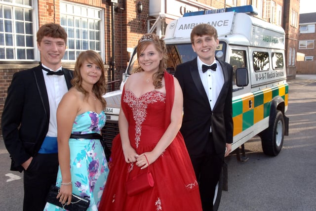 The 2010 prom at St Andrews' High School for Boys in Worthing. Pictures: Gerald Thompson