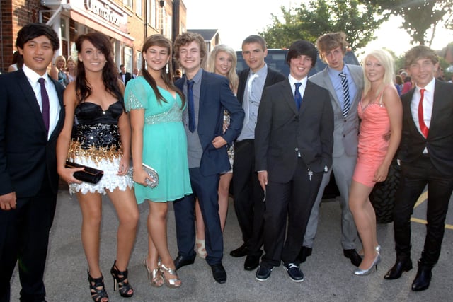 The 2010 prom at St Andrews' High School for Boys in Worthing. Pictures: Gerald Thompson