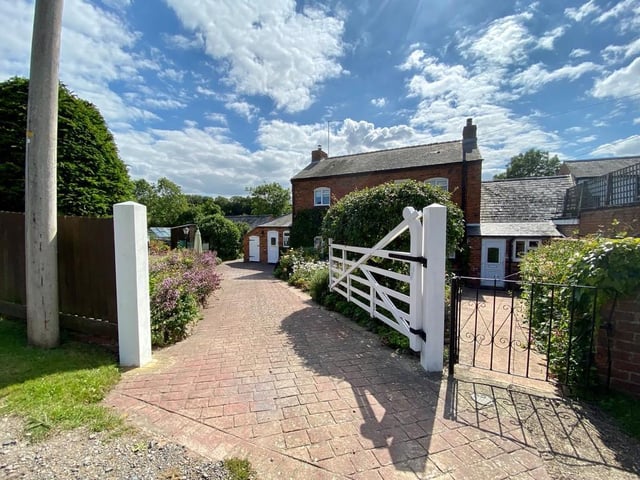 The character cottage is semi-detached.