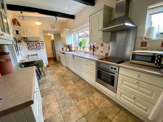 The property has been refurbished over the years.