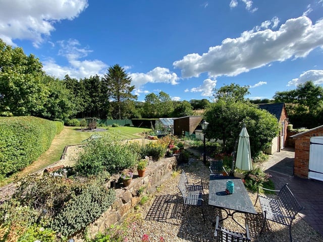 There is a large garden to the rear of the property.