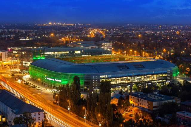 The Groupama Arena in Budapest. Copyright: Lagardere Sports Hungary