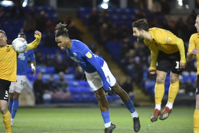 Striker. IVAN TONEY (Posh). MacAnthony said "The best striker in League One by a distance and the best player in League One by a distance. He's a Premier League player really."