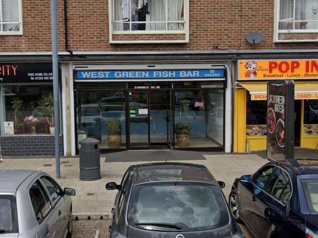 West Green Fish Bar, Ewhurst Road, Crawley