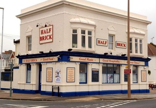 The Half Brick, in Brighton Road, East Worthing, closed its doors in 2008