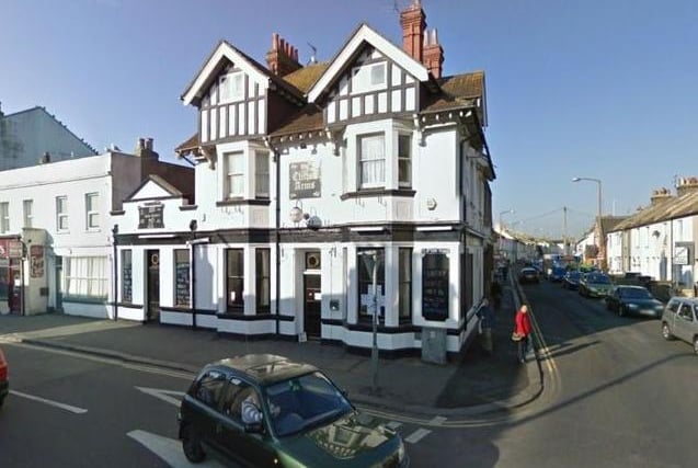 The Clifton Arms, on the corner of Clifton Road and Tarring Road, Worthing, was borded up for months before a planning application was submitted, in 2011