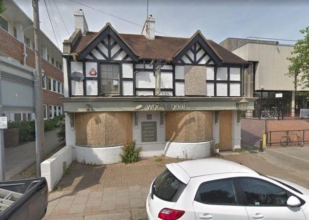 he future of the boaded-up Wheatsheaf remains unclear although planning applications for flats have been submitted