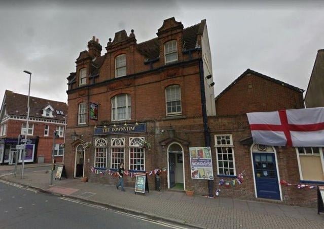 The Downview, on the corner of Downview Road and Tarring Road, Worthing, closed in 2017