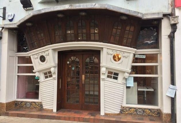 The Ship, in South Street, Worthing, has been a building society and a pasty shop since closing in the 1980s. It is now a sushi restaurant