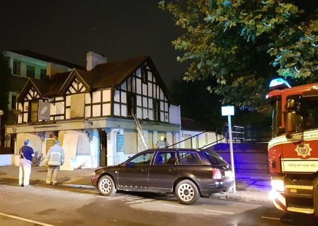 Firefighters were called to a blaze at the disused pub in July, 2018