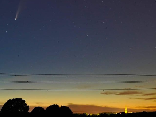 Dan Jones took this photo from Chichester Canal
