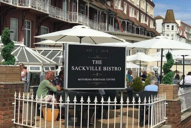 The Sackville Bistro at De La Warr Parade, Bexhill has a large outside dining area facing the sea and was praised for its 'excellent food and polite and helpful staff SUS-200724-093615001