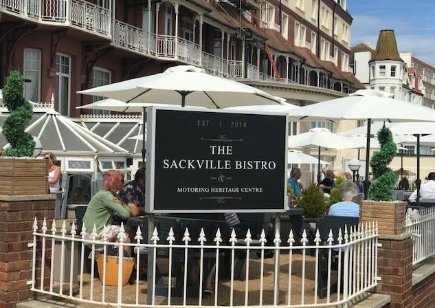 The Sackville Bistro at De La Warr Parade, Bexhill has a large outside dining area facing the sea and was praised for its 'excellent food and polite and helpful staff SUS-200724-093615001