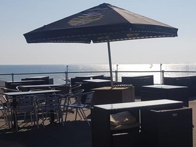 Teddy's Beach Diner, base at the Azur, Marina Pavilion, St Leonards offers dining overlooking the sea and was described as 'fantastic food - great location' SUS-200724-093809001