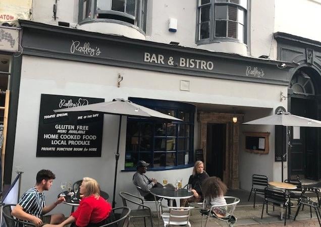 Radley's in situated in George Street, in Hastings Old Town and is a popular bistro praised for using fresh local ingredients. SUS-200724-093912001
