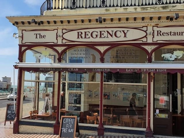 The Regency, at Kings Road, Brighton, is opposite the 1360 viewing tower on the seafront and has been scored high on food, service, atmosphere and value. SUS-200724-093924001