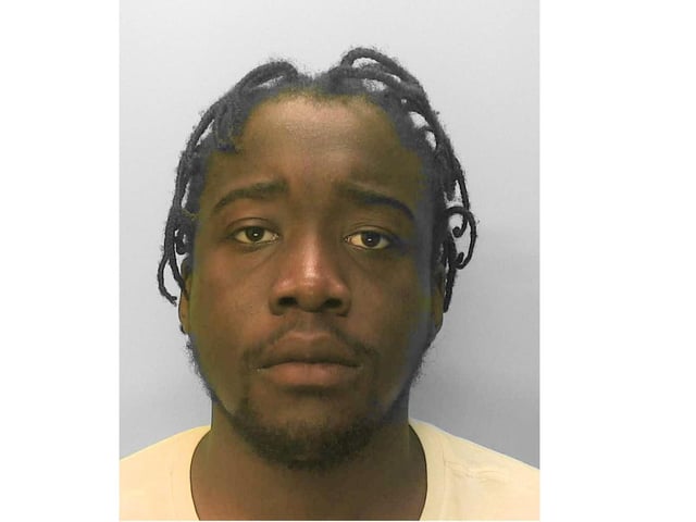 Nyashadzashe Hove, 34, of South Farm Road in Worthing, was jailed for two years on August 10 after pleading guilty to being concerned in the supply of crack cocaine and heroin. Local police worked with London officers to track Hove, who had been using his phone to contact drug users during November and December last year.