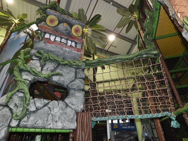 The park was only opened for the first time in March