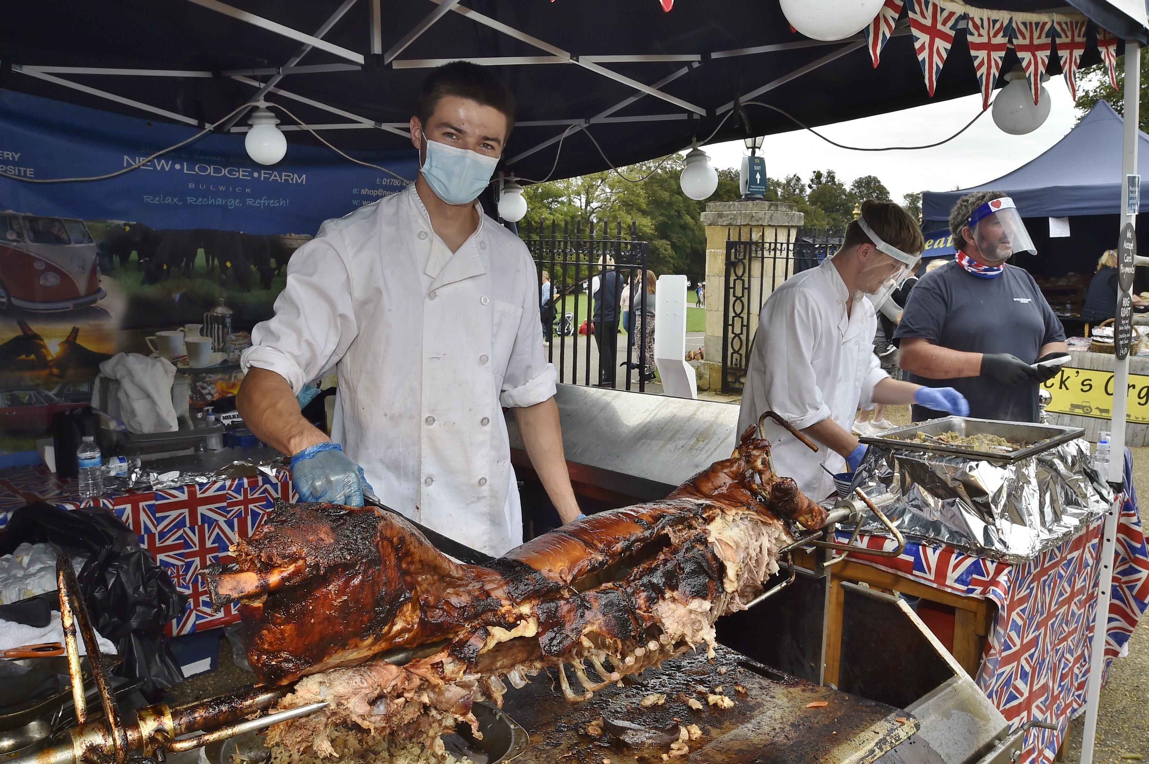Food fayre at Burghley House, Stamford EMN-200830-162524009