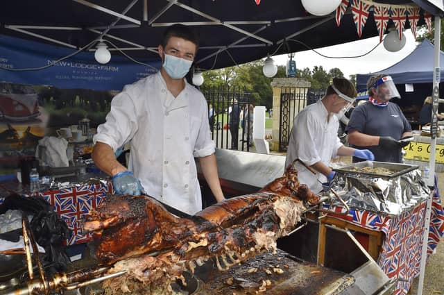 Food fayre at Burghley House, Stamford EMN-200830-162524009