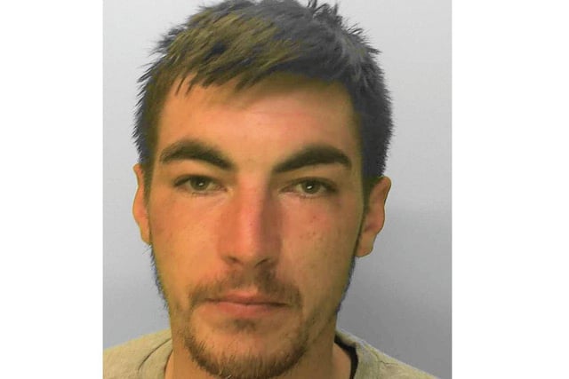 Arron Jones, 27, of The Steyne in Worthing, was jailed for 42 weeks and given concurrent suspended sentences on August 12 for multiple counts of shoplifting. Jones was charged with 11 counts of theft from a shop, including nearly £500 worth of hair products from Boots in Worthing and £200 of items from the Co-op in Lancing, plus one count of attempted theft. He pleaded guilty to all counts, which took place between January and July. He also breached a community protection notice eight times and was convicted of a common assault from July 19. SUS-200109-142323001