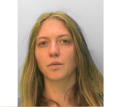 Shania Witt-Mann, of Priors Leaze Lane in Hambrook, was pursued through Chichester by police on Christmas Eve after they attempted to pull her over in her car. She sped off in her Toyota, reaching speeds of 60mph in a 30mph limit, before being arrested and charged with dangerous driving, failing to provide a specimen of blood for analysis and driving with no insurance. The 34-year-old was jailed for six months on July 28 and disqualified from driving for 27 months. SUS-200109-142525001