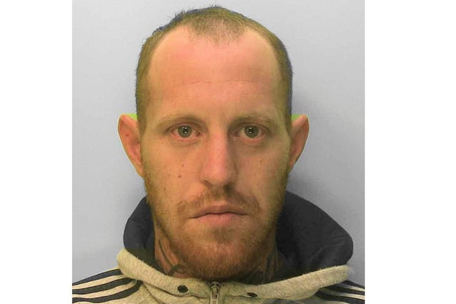 31-year-old Sam Hewett, of Renown Gardens in Waterlooville, was jailed for five years on August 4 after robbing a Co-op in The Square, Westbourne with a meat cleaver. Police said a witness saw him put on a balaclava and baseball cap on Sunday, May 24, before climbing over the till and taking £400. He pleaded guilty to robbery and possession of a bladed article in a public place and was sentenced for a separate chip shop burglary in 2019, barber shop burglary in Havant and four further burglaries. SUS-200109-142514001
