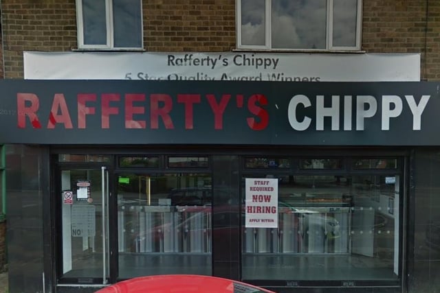 Rafferty’s Chippy on Occupation Road has proven to be very popular in Corby, ranking number six. It received 4.5 stars out of five from 211 reviews. One reviewer, in May, said: “Excellent fish, lovely chips and friendly quick service. Couldn't ask for more from a chippy.”