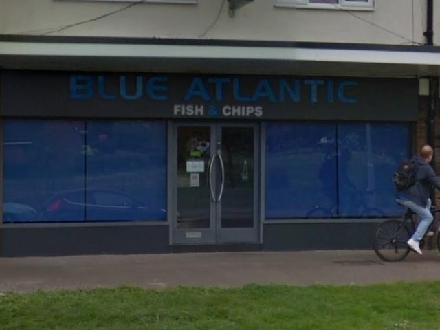 Ranking number three is Blue Atlantic Fish and Chips in Wellingborough. It received 4.6 stars out of five from 130 reviews. One reviewer, in June, commented: “Definitely one of the best in Wellingborough. Lovely fish, highly recommend.”