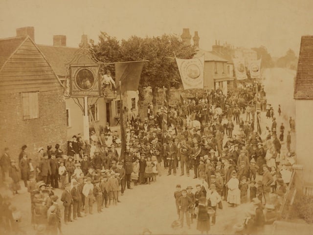 The first known photographs of West Sussex, taken by Captain Thomas Honywood, inventor of the photographic technique known as nature printing
