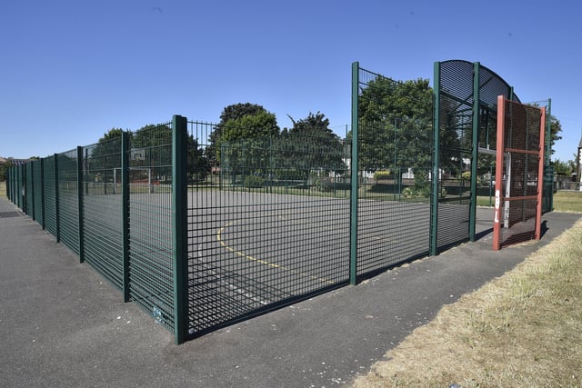 Basketball/Football park at Fulbridge Road. EMN-180307-161245009