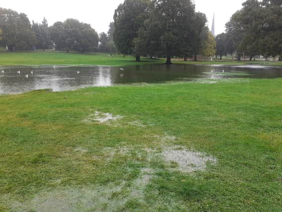 Storm Alex causes flash flooding in Hemel Hempstead