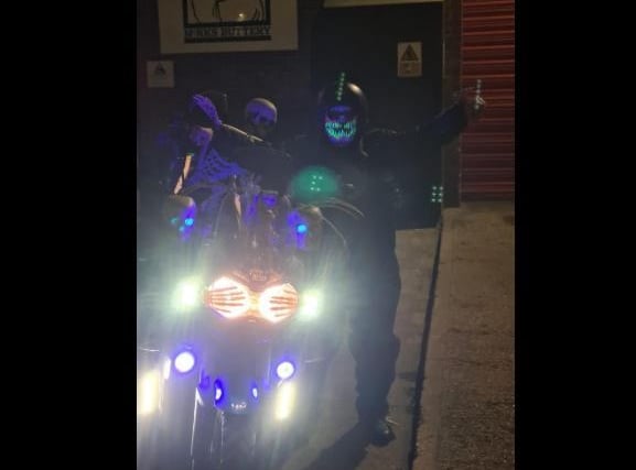 Dacorum Motorcycle Riders dressed up on Saturday