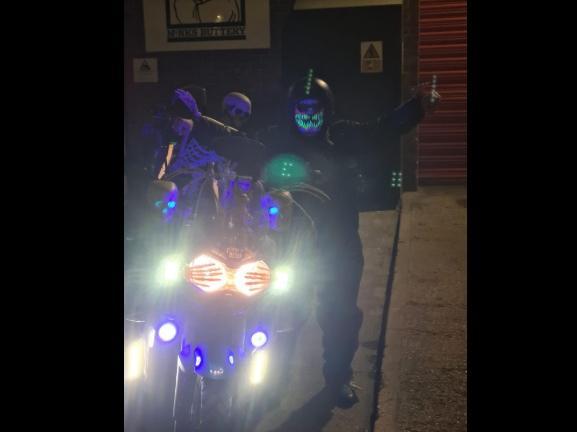 Dacorum Motorcycle Riders dressed up on Saturday