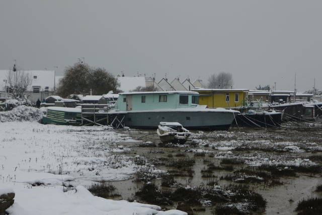 Shoreham's houseboats