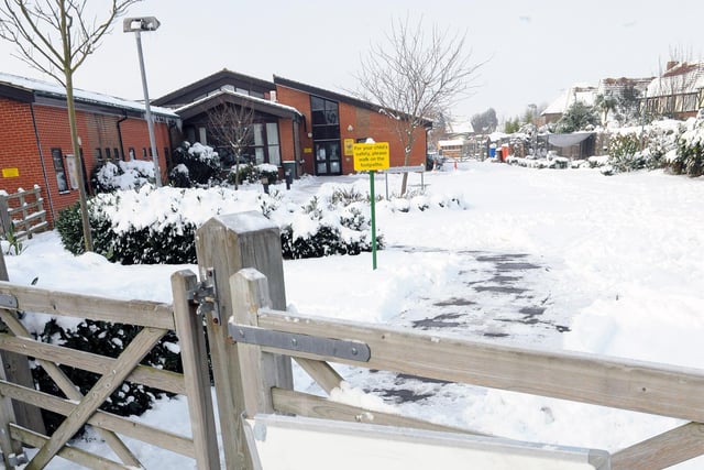 A closed Summerlea Community Primary School in Rustington