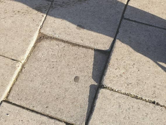 Issues with paving were identified in a report on roads in Skegness.