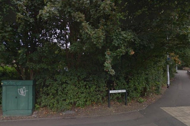 Hartwell Way/Cranford Drive, between Hartwell Way and Atherstone Avenue in Westwood, for surfacing works, between 9.30am and 3.30pm, for a two week period between December 1 and March 31. Photo: Google