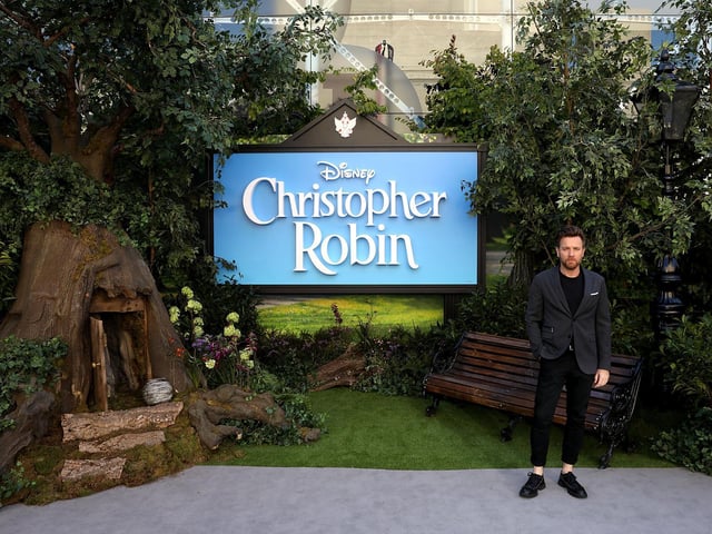 Ashdown Forest and the Bluebell Railway both feature in the Disney film.
In this picture: Ewan McGregor at the European Premiere of Disney's 'Christopher Robin'