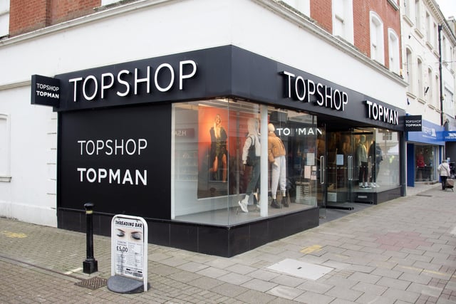 Arcadia, the parent company of Topshop and Topman, goes into administration. Pictured on December 2, after the second national lockdown ended