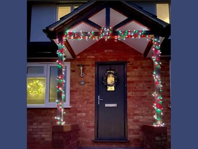 Jo shared this photo of her Christmas lights in Berkhamsted