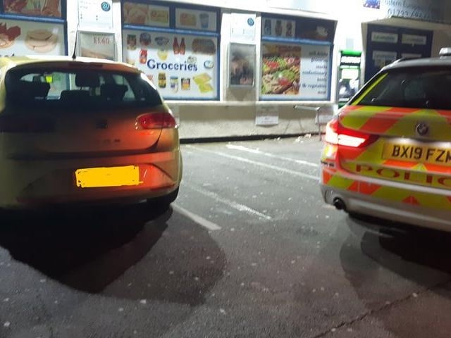 Driver disqualified