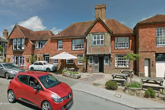 The Bell in Ticehurst. (The Plate) Pic by Google Earth/Google Street View.