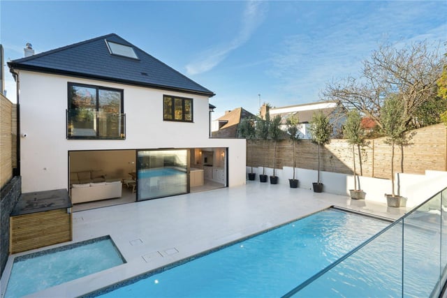 A fabulous contemporary home perfectly designed for family life and entertaining, with superb views over Hove and the sea beyond. Price: on application.