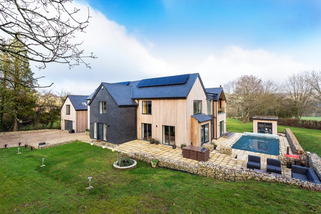 Thurlstone has been comprehensively remodelled and refurbished with large open plan family areas, positioned to capture the views over the countryside. Price: £2,650,000.