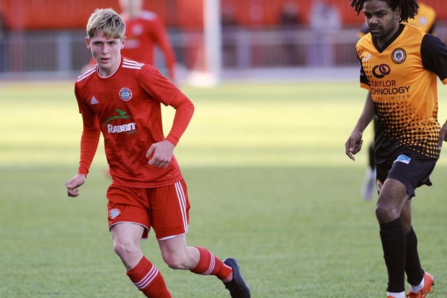 Was at Arsenal youth before signing for Worthing. He was soon back in the pro game with a move  to Brentford. Recently  played against Leicester  in the FA Cup.