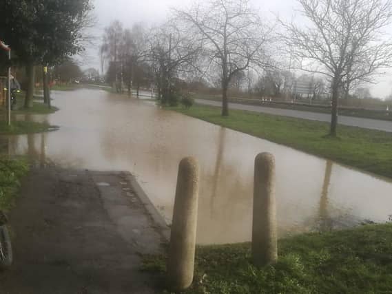 River levels are rising across Northampton