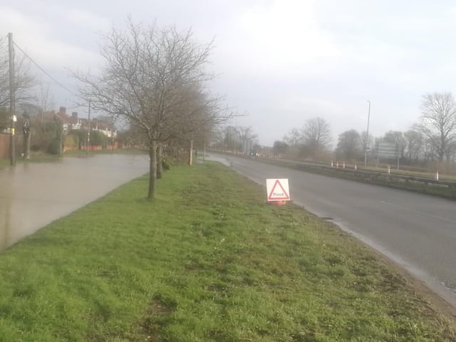 River levels are rising across Northampton