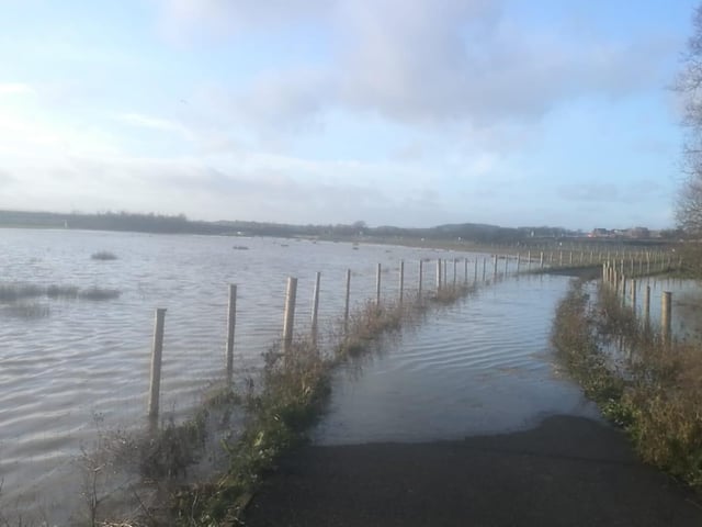 River levels are rising across Northampton